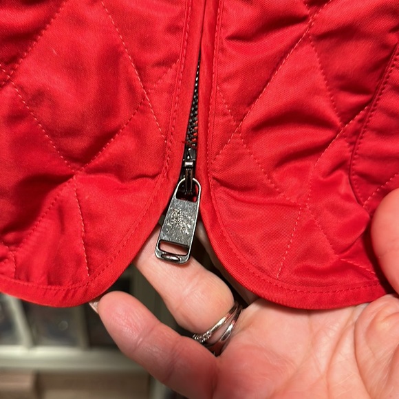 Red Burberry jacket - Picture 7 of 10